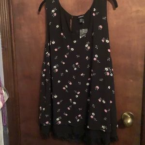 Floral torrid tank top